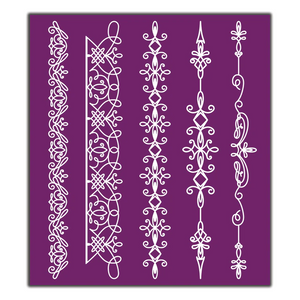 Delicate Lace - Silkscreen Stencil