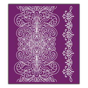 Delicate Lace - Silkscreen Stencil