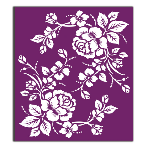 Image of Roses - Silkscreen Stencil