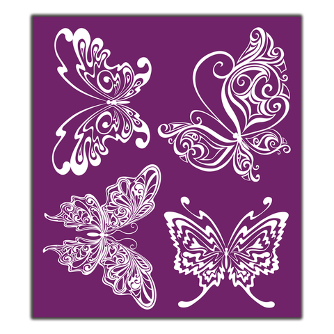 Image of Butterflies - Silkscreen Stencil