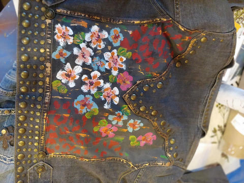 Image of Painted Jeans and Jackets!