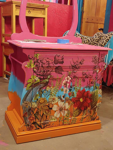 Image of Bird of Paradise Washstand