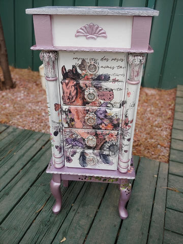 Image of Beau Chevel Horse Jewelry Armoire by Tricked Out Ponies