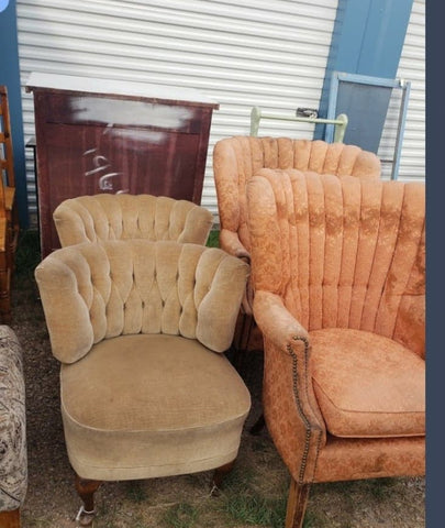 Image of Fiesta Serape Chairs (2) by Tricked Out Ponies & L&B Upholstery