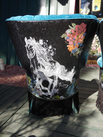 Image of Don't Fence Me In by Tricked Out Ponies & L&B Upholstery