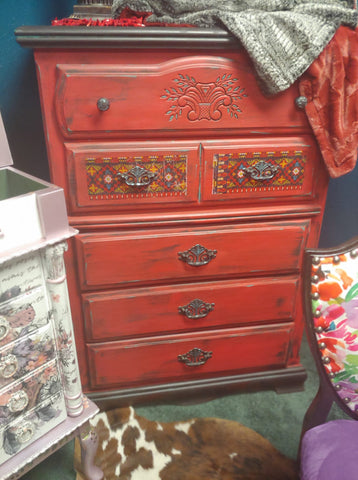 Image of In the Red - Dresser by Tricked Out Ponies