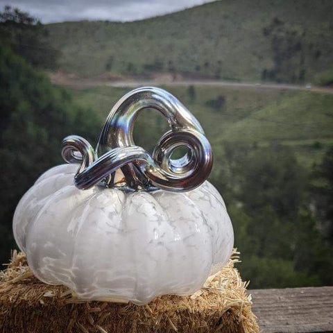 Image of Pumpkins - Glassblown by Q&B Glassworks