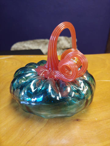 Image of Pumpkins - Glassblown by Q&B Glassworks