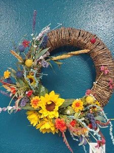 Rustic Wreath by Yvette