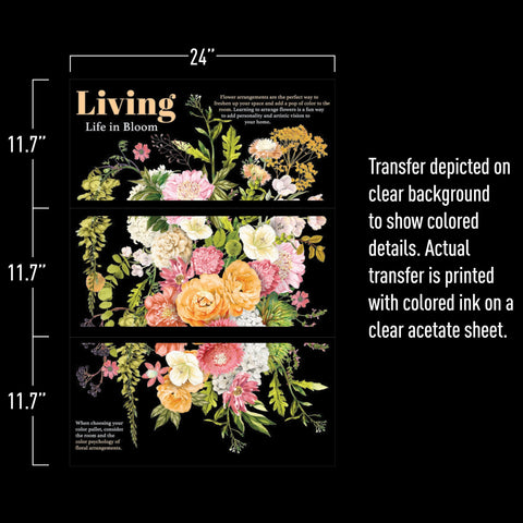 Image of Life in Full Bloom - Redesign Decor Transfer