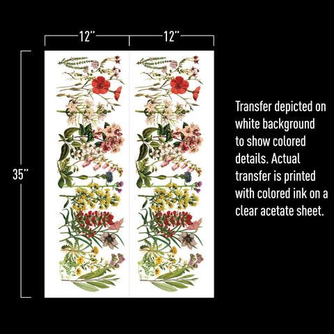 Image of The Flower Fields - Redesign Decor Transfer