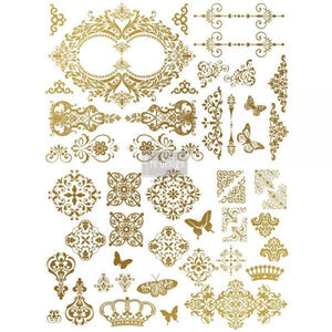 Gilded Baroque Scrollwork