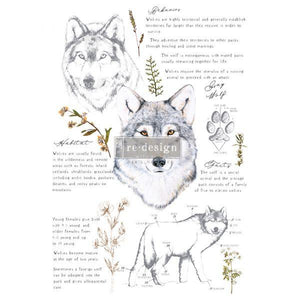 Gray Wolf - Redesign Decor Transfer