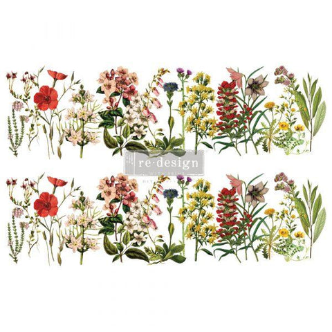 Image of The Flower Fields - Redesign Decor Transfer