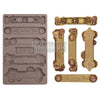 Steampunk Plates Redesign Decor Mould