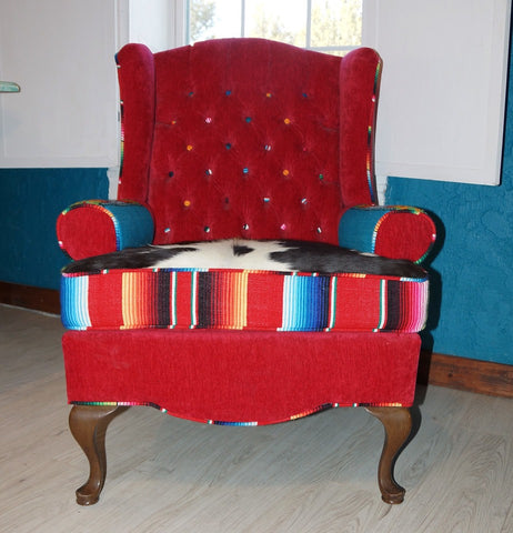 Image of Serape Couch and Chairs