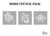 Boho Stencil Pack - Grace on Design