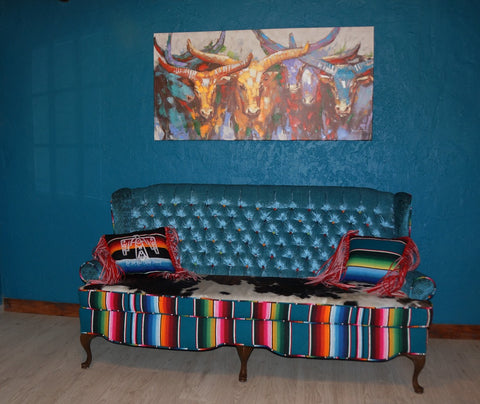 Image of Serape Couch and Chairs