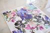 Set #7 Colorful Floral with Black and White