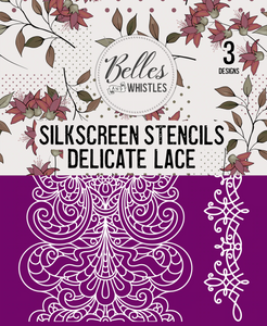 Delicate Lace - Silkscreen Stencil