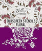 Floral Silkscreen Stencil-Belles and Whistles-Dixie Belle Paint