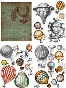 Belles and Whistles - Hot Air Balloons & Clocks