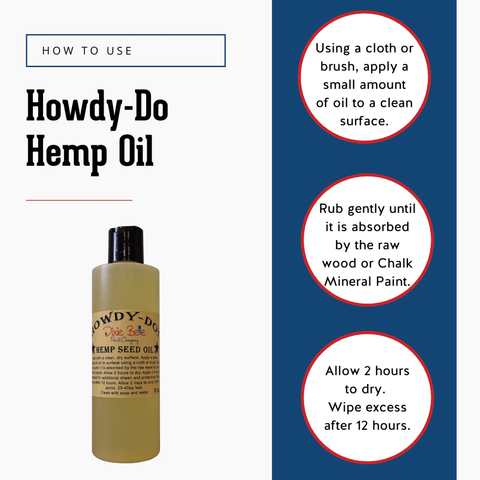 Image of Howdy-Do Hemp Oil-Dixie Belle Paint