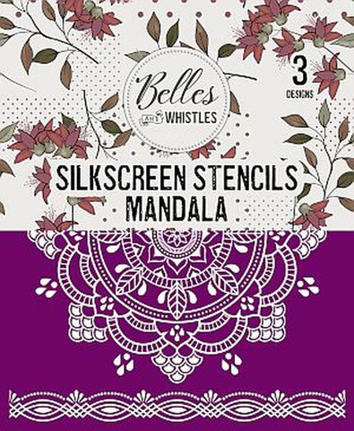 Image of Mandala Silkscreen Stencil-Belles and Whistles-Dixie Belle Paint