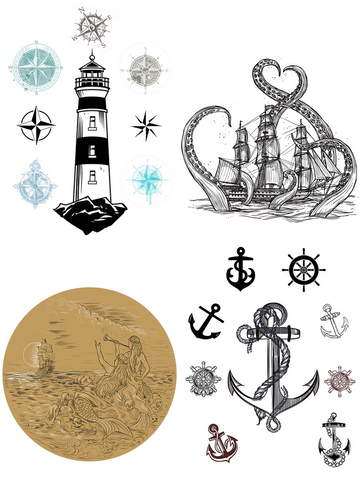 Image of Belles and Whistles - Nautical Life