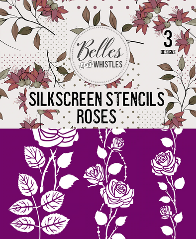 Image of Roses - Silkscreen Stencil