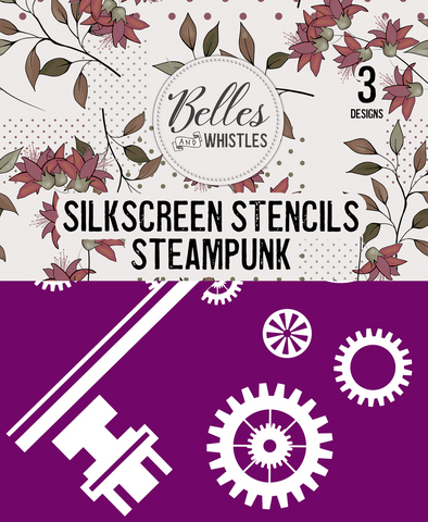 Image of Steampunk - Silkscreen Stencil