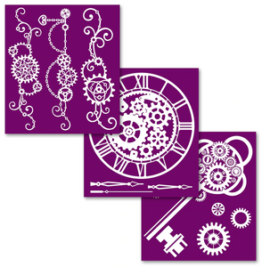 Steampunk - Silkscreen Stencil