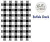 Buffalo Check - Belles & Whistles stencil