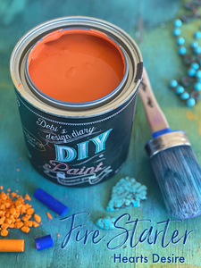 Fire Starter DIY Paint (Bright Orange)