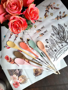 Magnolia Garden - Belles & Whistles Decor Transfer