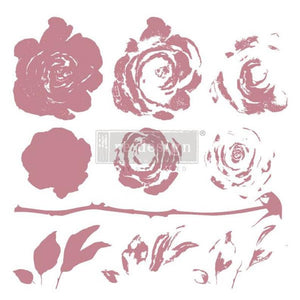 Mystic Rose - Clearly Aligned Decor Stamp