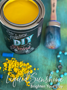 Liquid Sunshine DIY Paint (bright yellow)