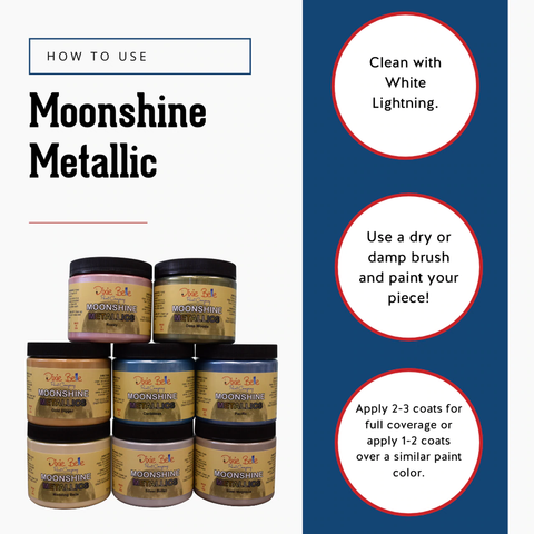 Image of Moonshine Metallics-Dixie Belle Paint