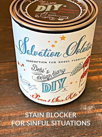 Image of DIY Wood Stain Blocker - Salvation Solution